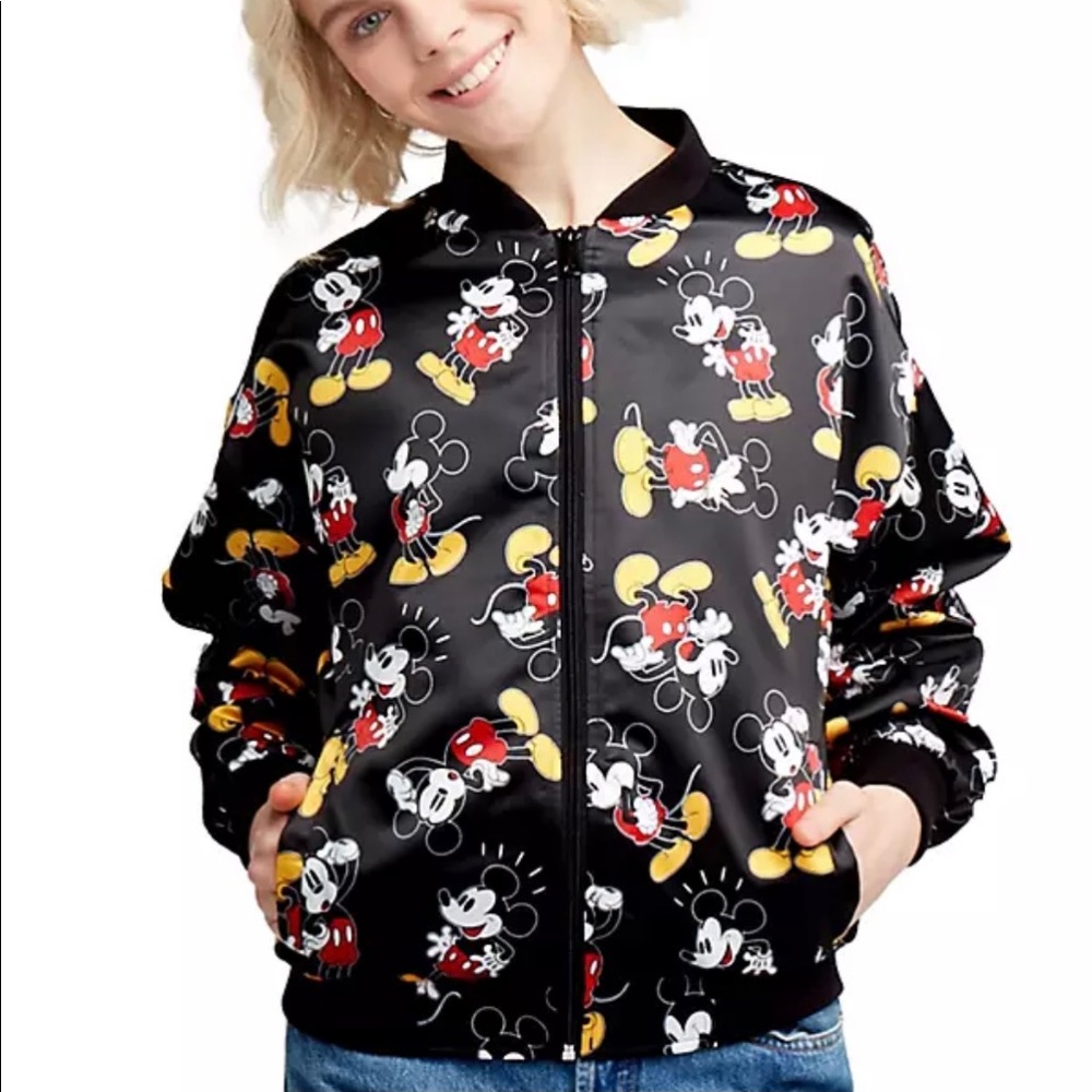 Disney Store Mickey Mouse Satin Jacket SOLD OUT!!